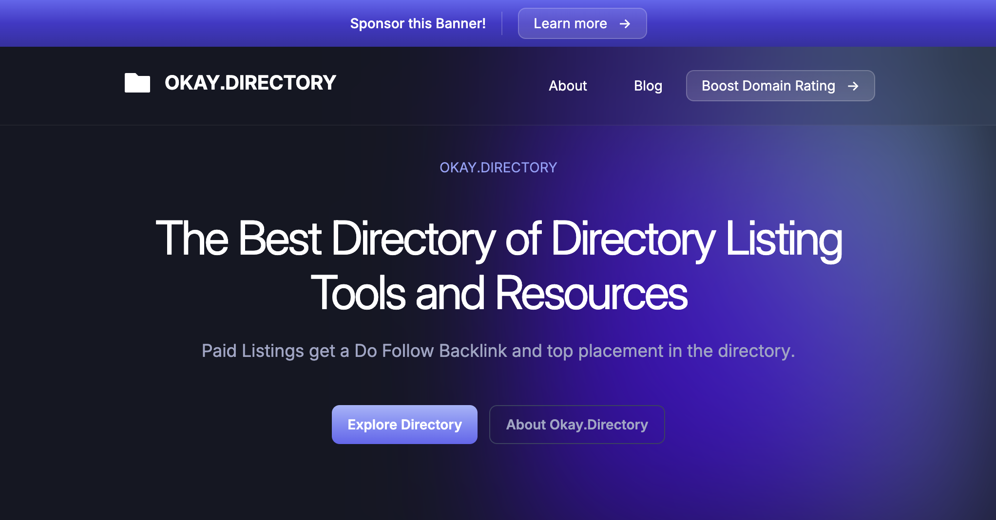 Free Directory Submissions
